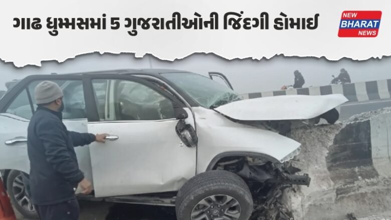 હૃદયદ્રાવક / પંજાબના બઠિંડામાં ડિવાઇડર સાથે ફોર્ચ્યુનરની ભયાનક ટક્કર, મહિલા સહિત 5 ગુજરાતીઓના મોત