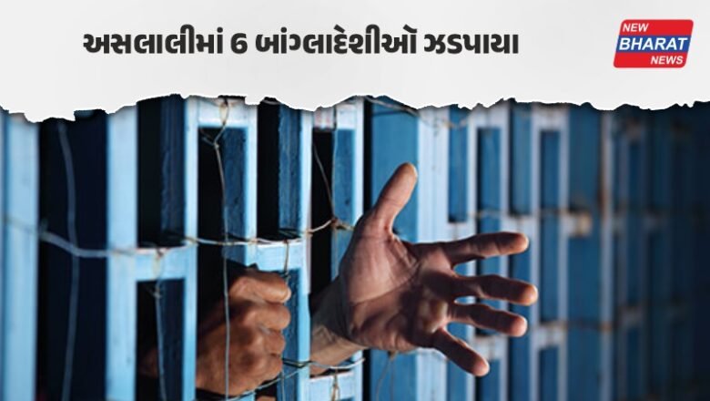 અસલાલીમાં 6 બાંગ્લાદેશી ઘૂસણખોરો ઝડપાયા, ચંડોળા તળાવના દબાણ હટતા જ નાજ ગામની સીમમાં છુપાયા હતા