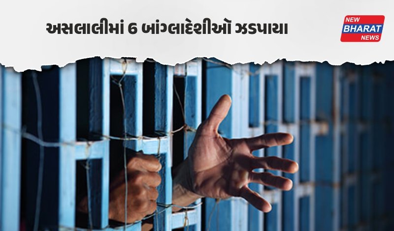 અસલાલીમાં 6 બાંગ્લાદેશી ઘૂસણખોરો ઝડપાયા, ચંડોળા તળાવના દબાણ હટતા જ નાજ ગામની સીમમાં છુપાયા હતા