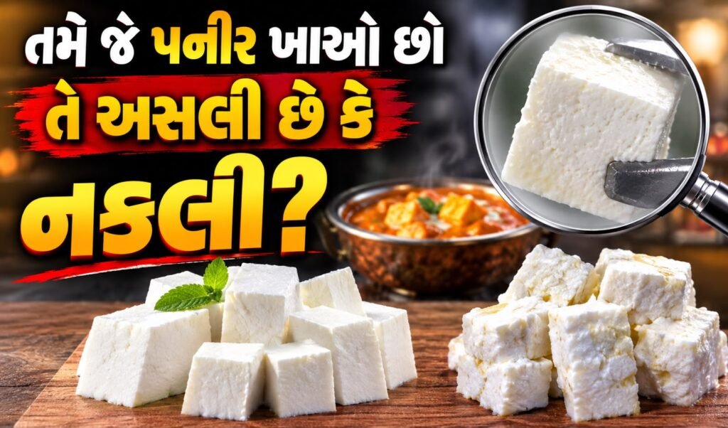 ગુજરાત / તમે જે પનીર ખાઓ છો તે અસલી છે કે નકલી? ઘેર બેઠા આ સરળ રીતથી કરો ઓળખ